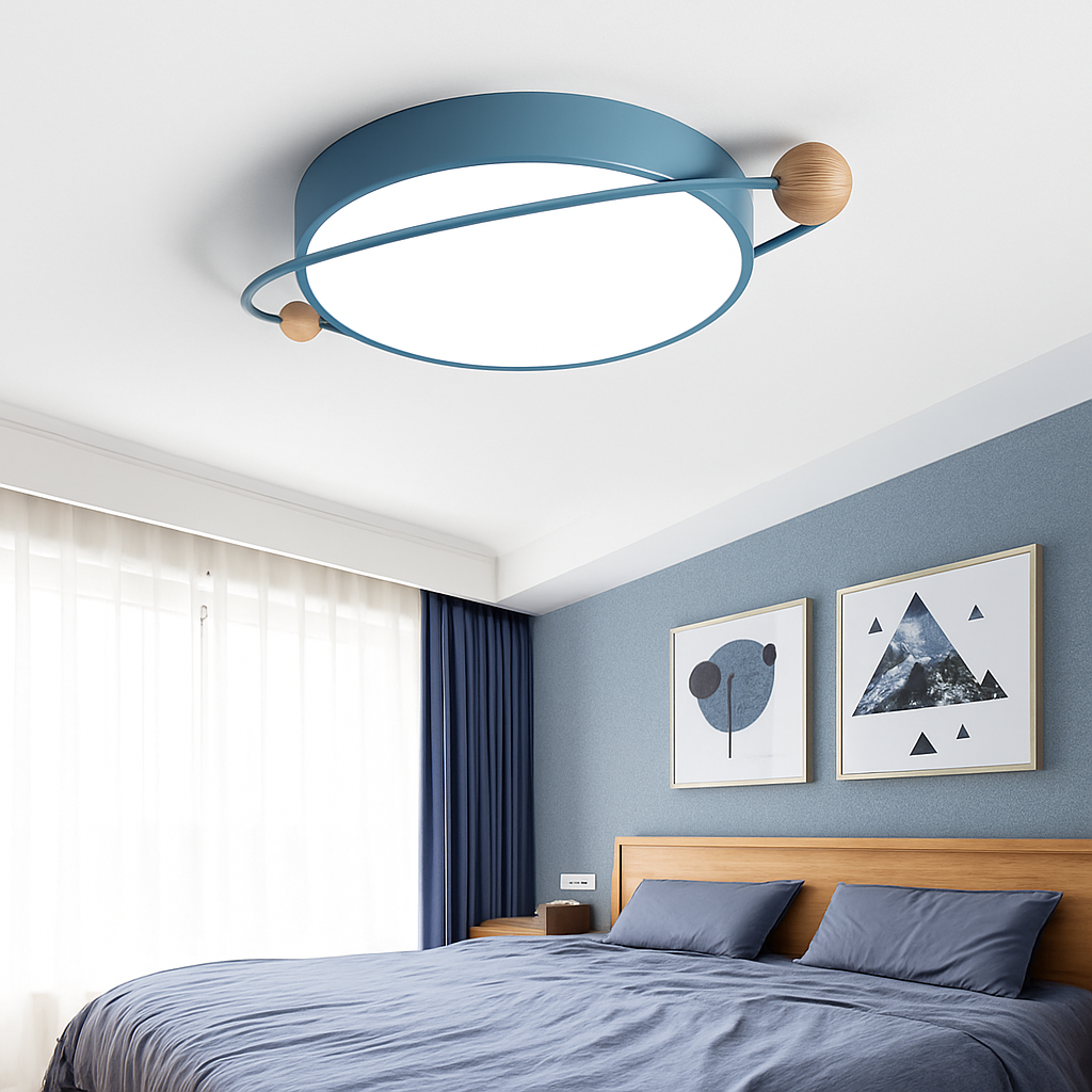 lustre moderne à leds pour intérieur décoratif - vue 3 sur 12