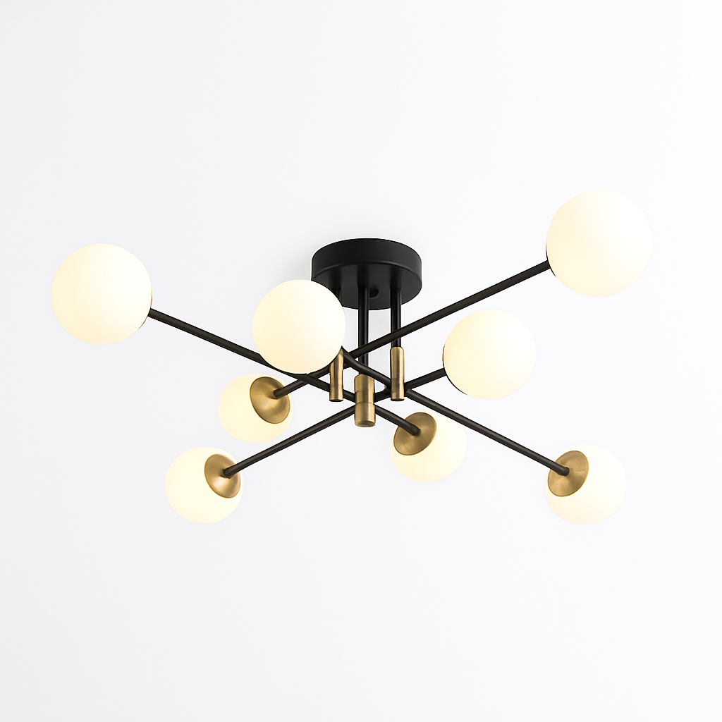 Moderner LED-Kronleuchter mit einfacher Pendelleuchte – Design Beleuchtung