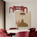 Lustre moderne nordique salon restaurant