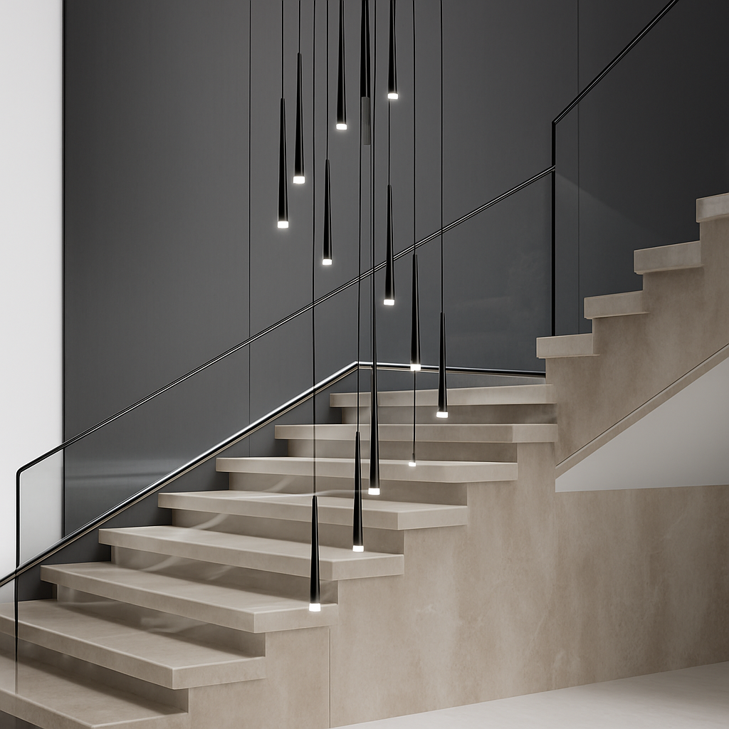 lustre moderne pour décoration intérieure et éclairage élégant - vue 4 sur 13
