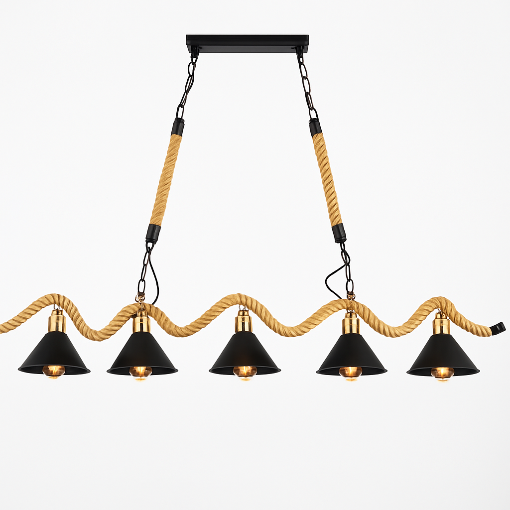 lustre moderne pour décoration intérieure et éclairage élégant - vue 4 sur 6