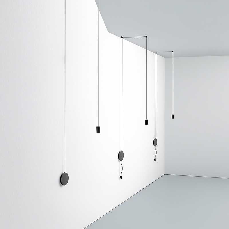 lustre moderne suspension araignée à leds style nordique