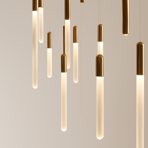 lustre nordique minimaliste design penthouse villa