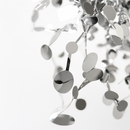 lustre nordique moderne avec lumières led pour décoration intérieure