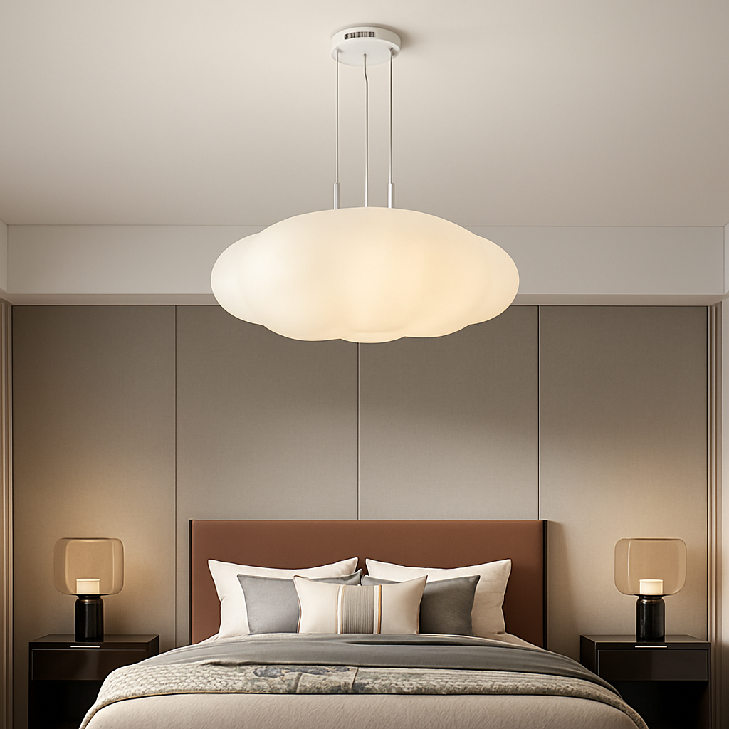 Lustre Nuages Blanc LED Lustre Pour Salle À Manger Chambre D'enfant Hall Créative Décorative Éclairage Quotidien - vue 2 sur 22