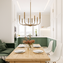 lustre rétro style américain luminaires suspendus