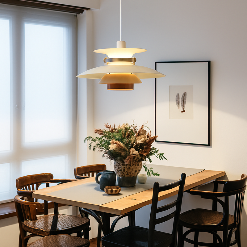 lustre suspendu design danois haut de gamme pour intérieur