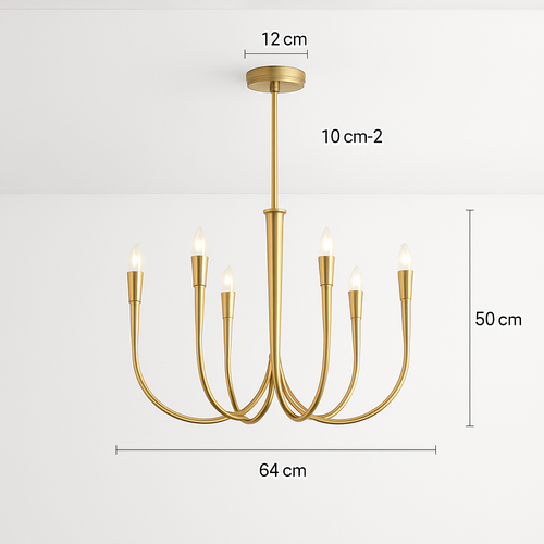 lustre suspendu design rétro avec éclairage led décoratif