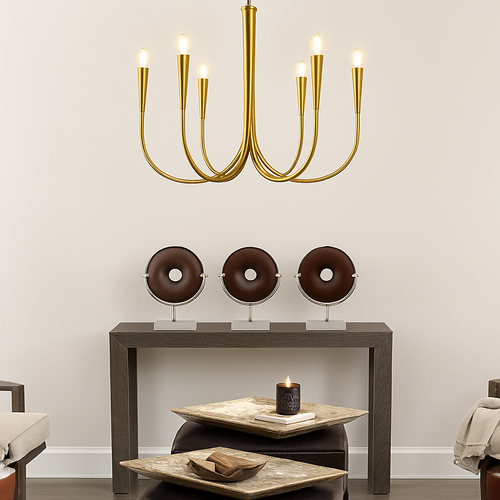 lustre vintage français doré noir design pour éclairage intérieur