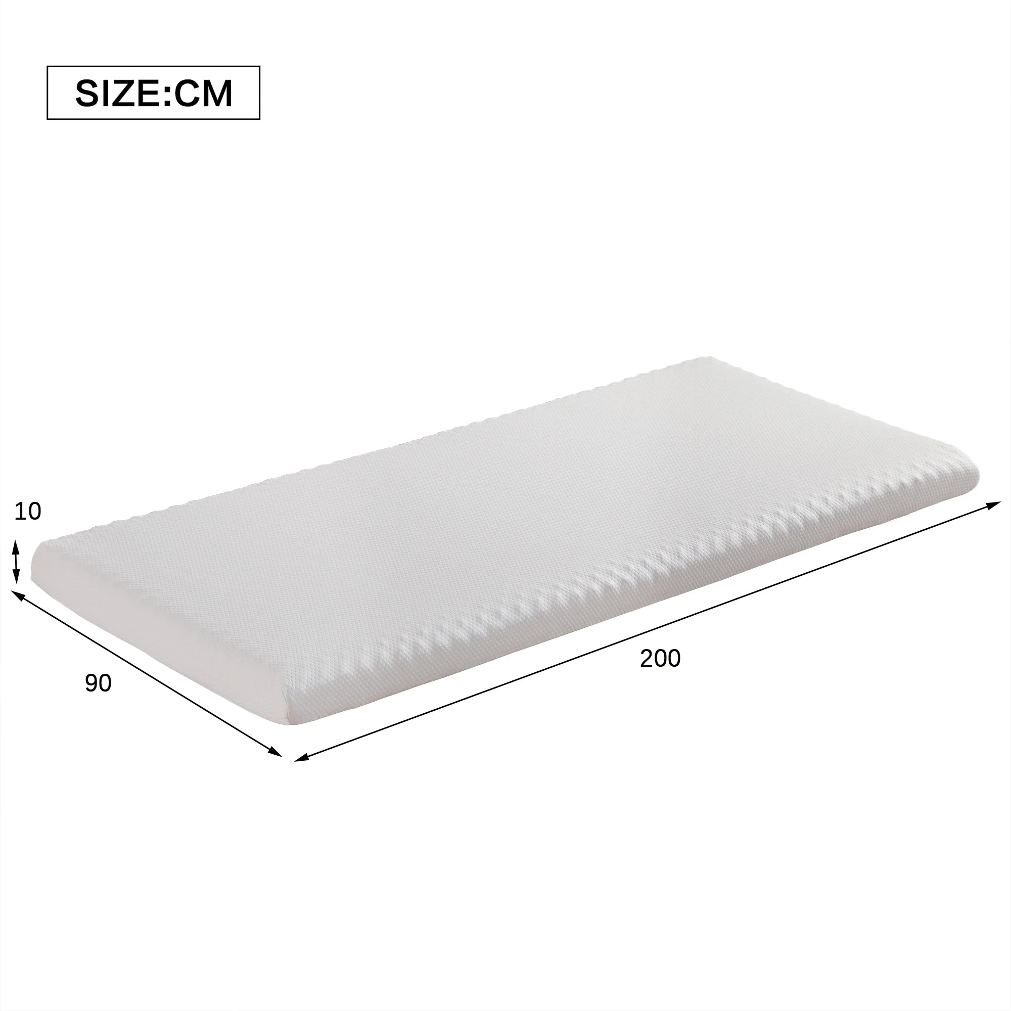 Matelas sve ergonomique en tissu nid d'abeille respirant et durable