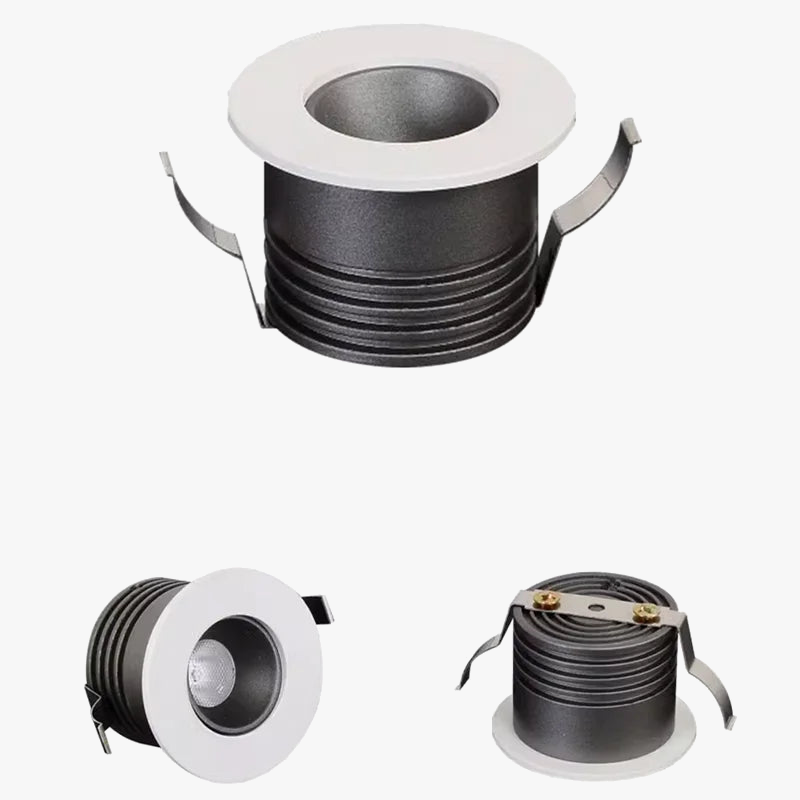 mini tube led anti-éblouissement intégré intensité réglable cob projecteur plafond maison