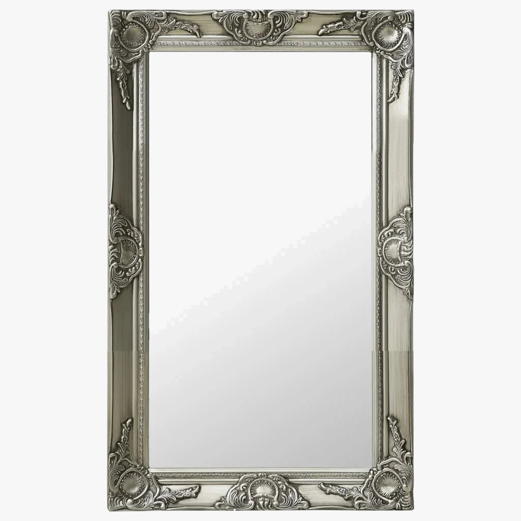 miroir baroque argenté décoration intérieure pour un style raffiné