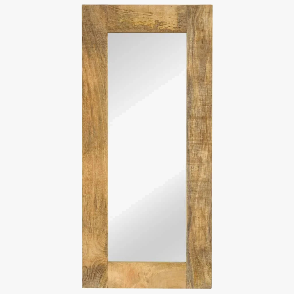 miroir en bois massif manguier pour décoration intérieure élégante