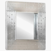 miroir en métal style aviation pour décoration intérieure