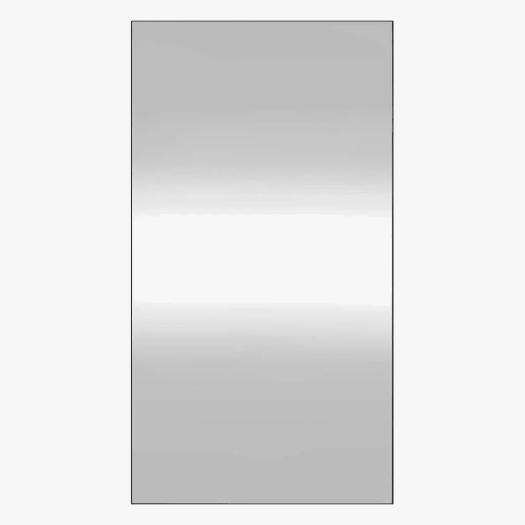 miroir mural rectangulaire en verre pour décoration intérieure