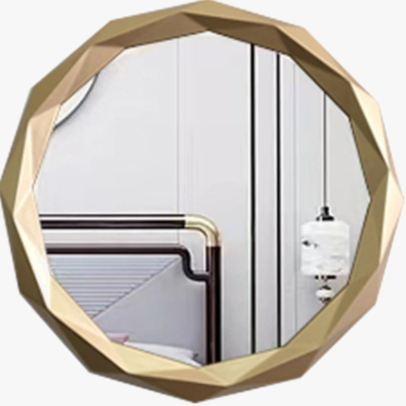 Miroirs décoratifs ronds pour maquillage et décoration intérieure