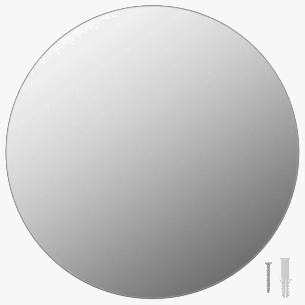 miroirs muraux ronds en verre pour décoration intérieure