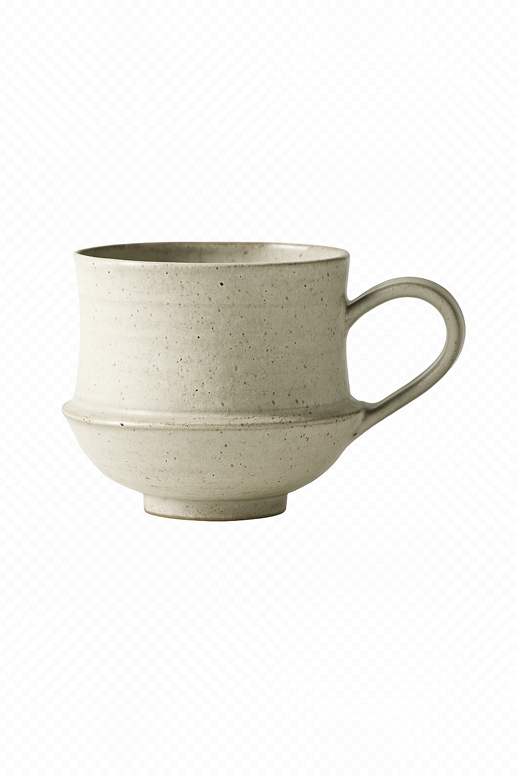 Mug ceramique jingdezhen anse style simple 330ml