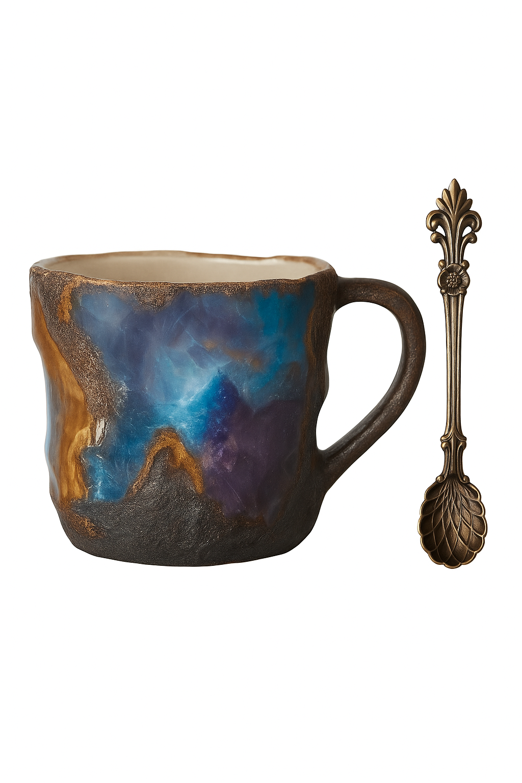 Mug effet cristal style facette élégant maison bureau
