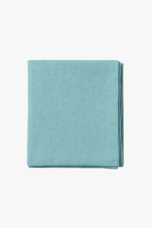 Nappe coton lin imperméable style uni table repas