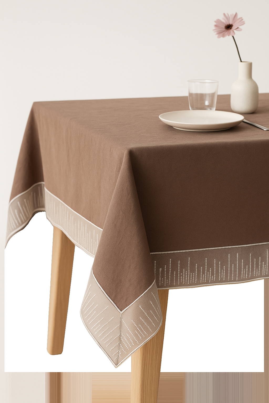 Nappe dentelle style français motif météores décoration table