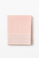 Nappe dentelle style francais motif pluie etoiles decorative