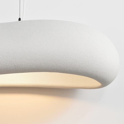 Nordic Wabi Sabi Restaurant LED Pendant Light Lustre Living Room Chandelier Kitchen Island Bar Cafe Loft Home Decor Hanging Lamp