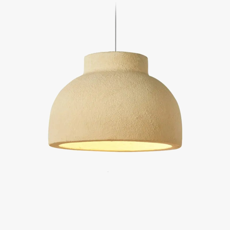 suspension Nordique Wabi Sabi Style Led lumières moderne Style crème vert/jaune E27