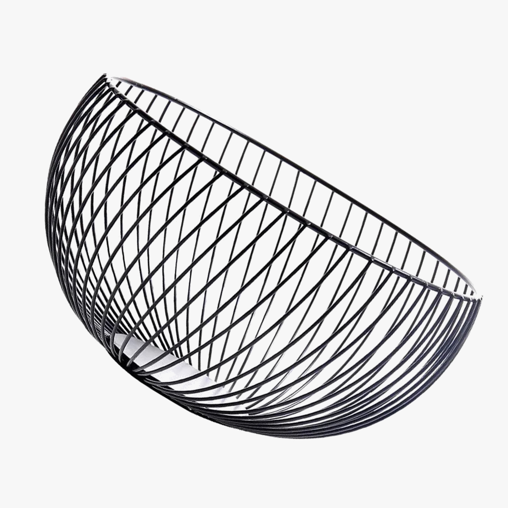 panier de rangement en fil de fer pour fruits et aliments