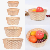 panier en bambou pour pain et rangement alimentaire