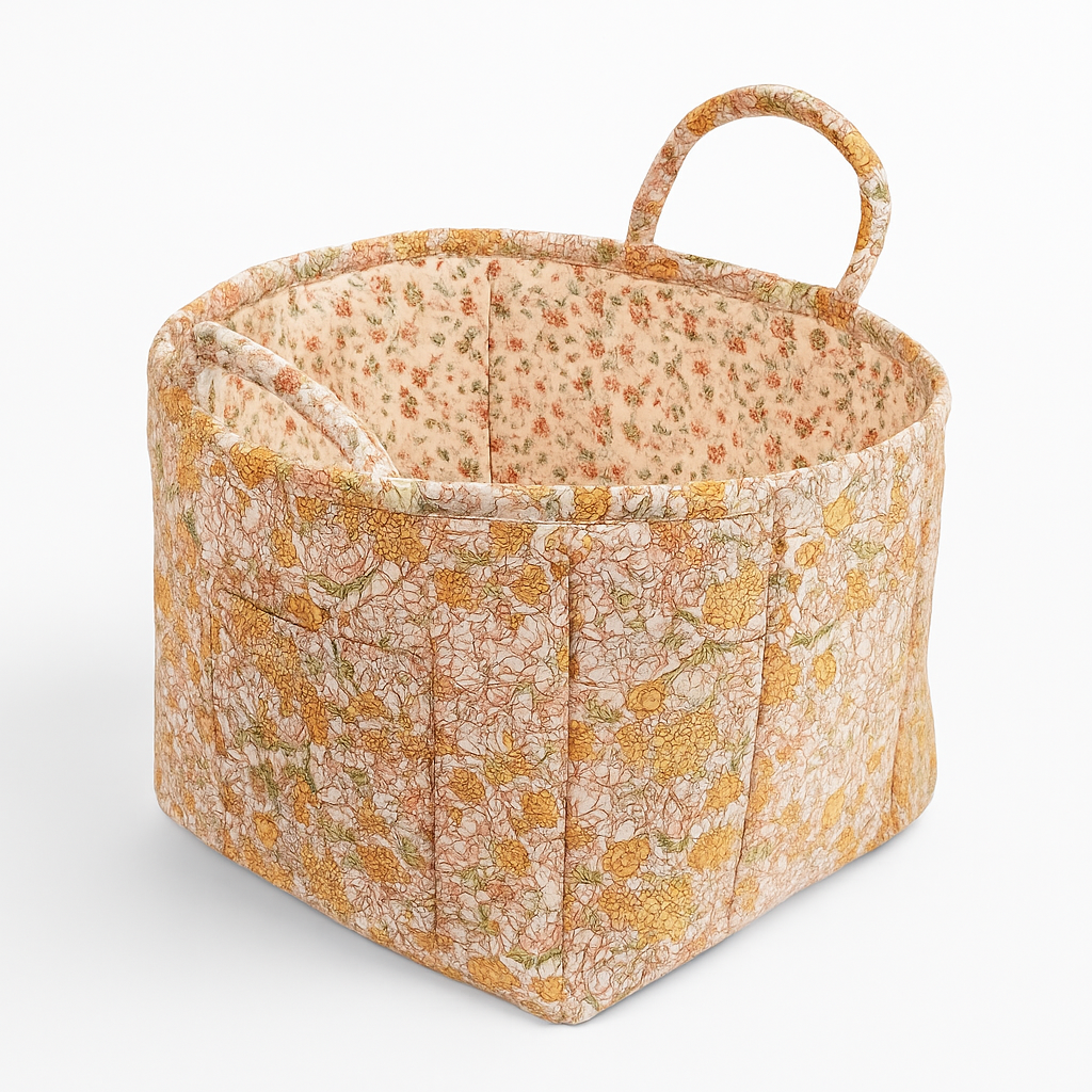 paniers de rangement en tissu grande capacité avec poignées pratiques - vue 13 sur 15