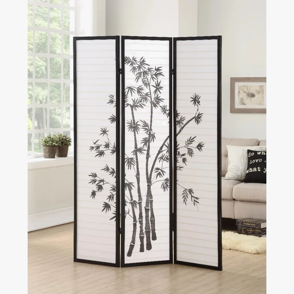 paravent oriental en trois panneaux pour décoration intérieure