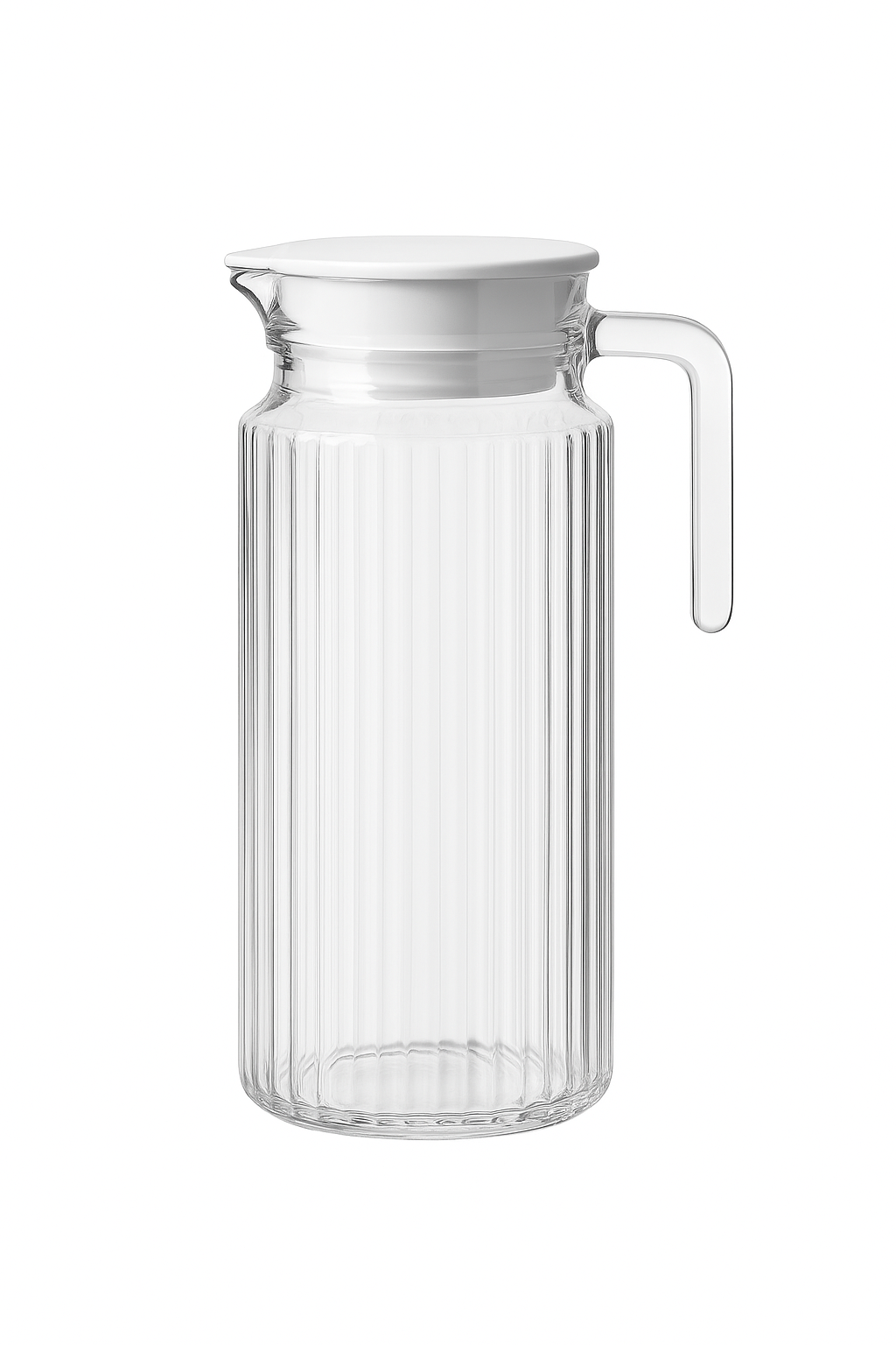 pichet en verre strie carafe eau froide 11l
