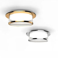 plafonnier encastré en cristal style luxueux pour éclairage LED