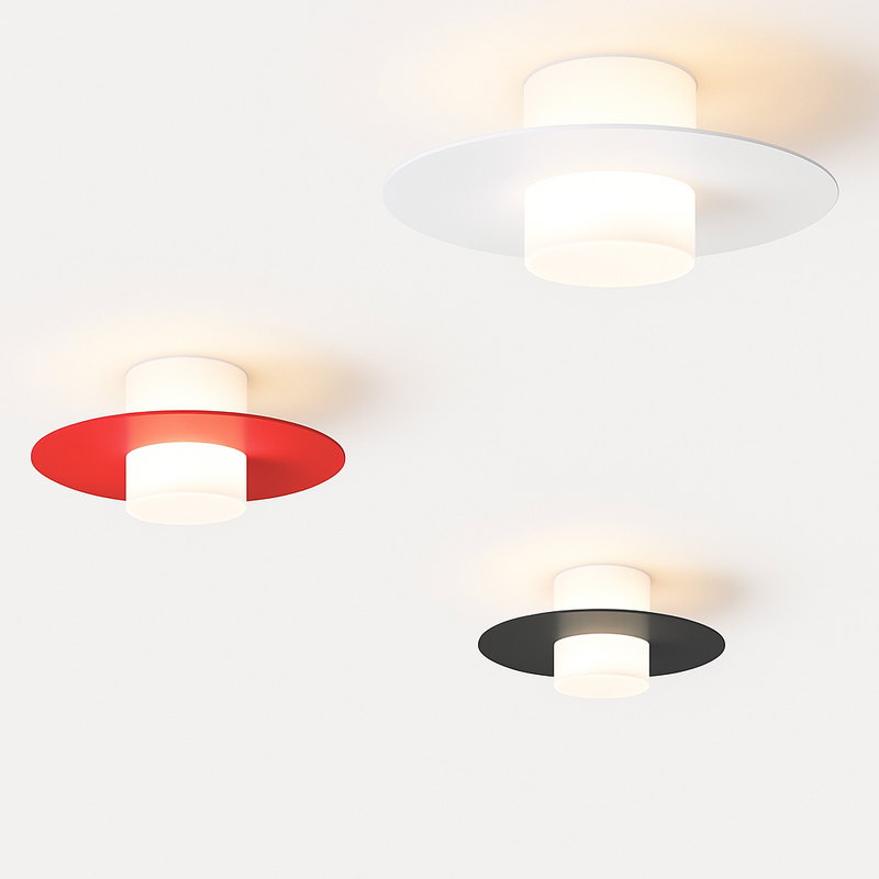 Plafonnier Led allée couloir couloir lustre moderne plafonnier pour salon salle à manger cuisine chambre noir blanc