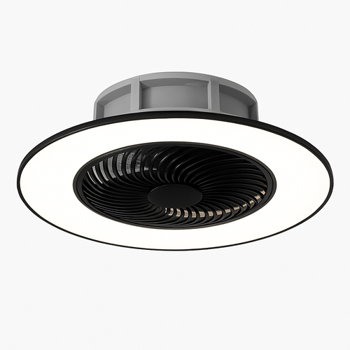 LED-Deckenventilator mit modernem Design 2021 - vue 2 sur 10