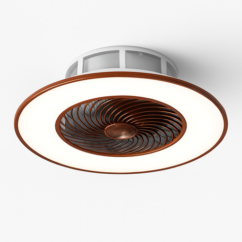 LED-Deckenventilator mit modernem Design 2021 - vue 3 sur 10