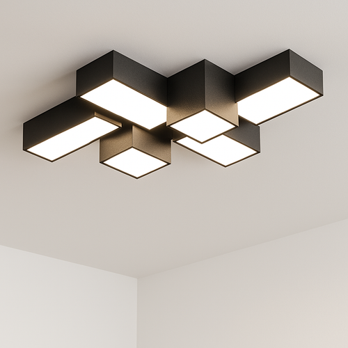 Plafonnier Led carré minimaliste moderne