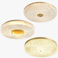 plafonnier led circulaire minimaliste moderne en acrylique