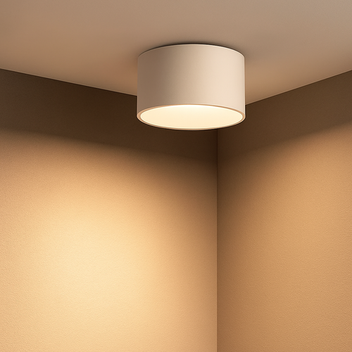 plafonnier led de bonne qualité monté en surface - vue 4 sur 10