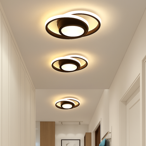 LED-Deckenleuchte modernes Design für die Innendekoration - vue 4 sur 12