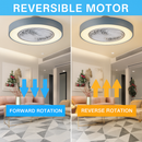 LED-Deckenleuchte aus Holz mit Ventilator und Fernbedienung modernes Design