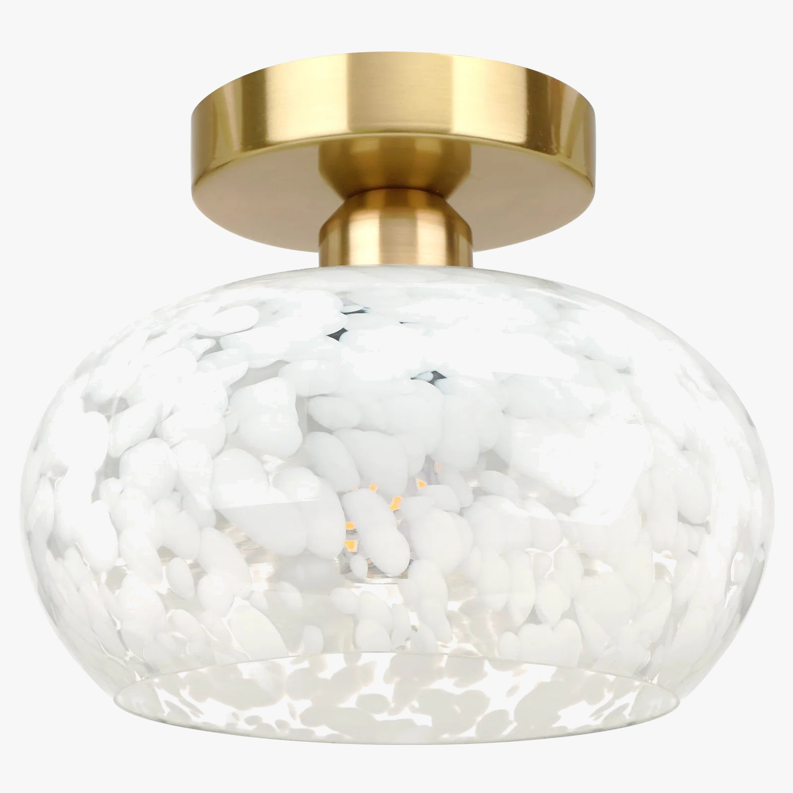 Plafonnier Led en verre