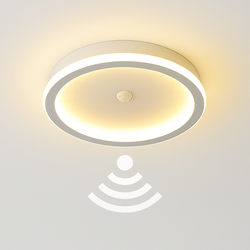 plafonnier led intelligent avec capteur de mouvement pir - vue 2 sur 16