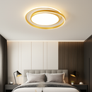 Plafonnier led moderne avec télécommande design simple