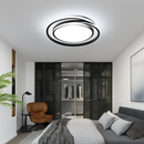 Plafonnier led moderne avec télécommande design simple