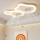 Moderner LED-Deckenventilator mit Fernbedienung und dimmbarer Helligkeit