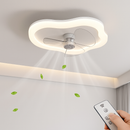 Moderner LED-Deckenventilator mit Fernbedienung und dimmbarer Helligkeit