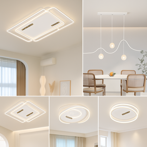 plafonnier led moderne design créatif pour intérieur minimaliste