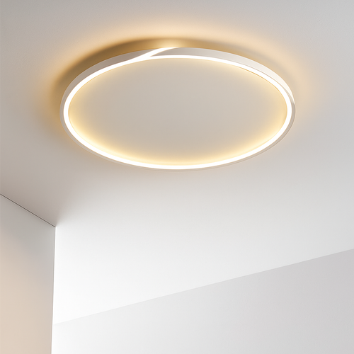 Plafonnier led moderne effet météore luminaire intérieur